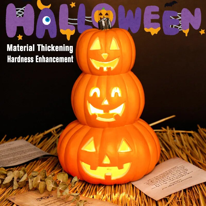 Triple Glow Pumpkin Stack