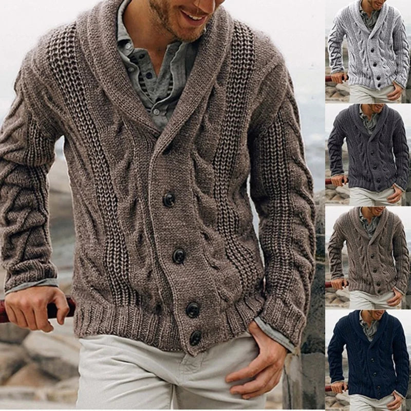 Heritage Cable-Knit Cardigan