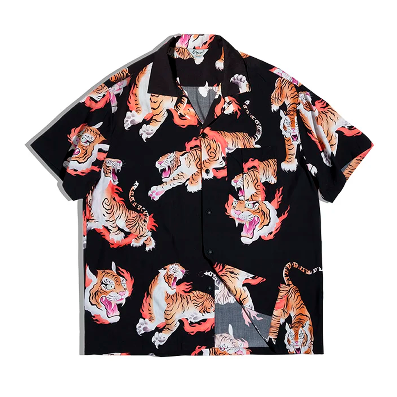 Men's Hawaiian Tiger Shirt