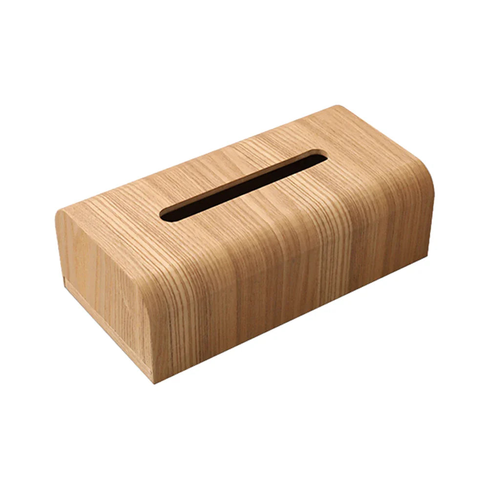 Oak Wooden Tissue Box