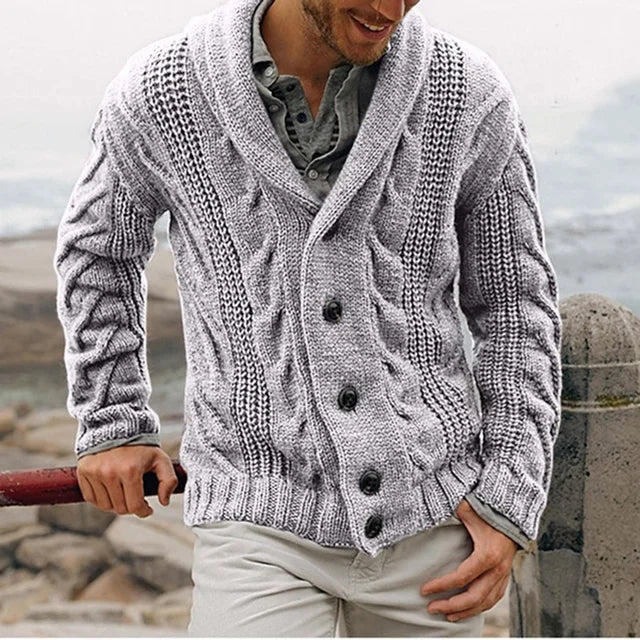 Heritage Cable-Knit Cardigan