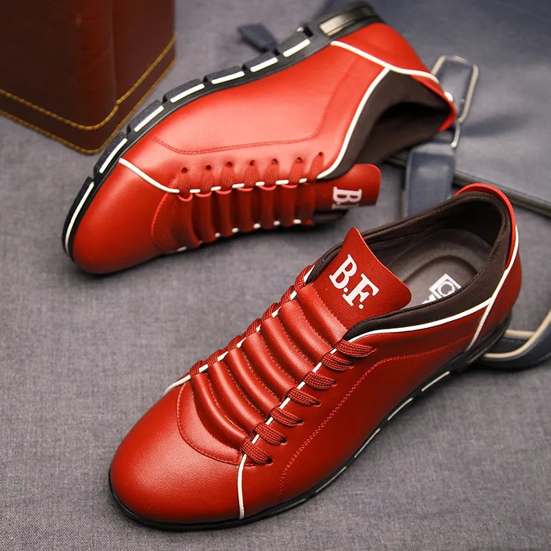 Men's Valencie Leather Casual Shoes