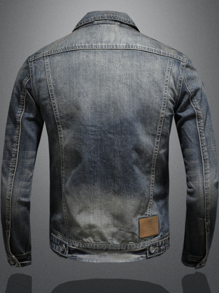 Midnight Fade Classic Denim Jacket