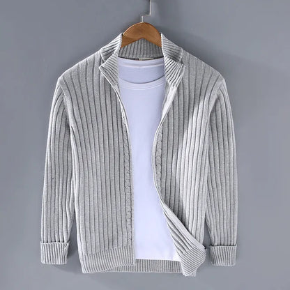 Cortan Cashmere Zipper Sweater