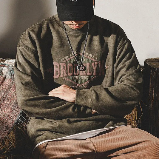 Men's Retro Brooklyn Sweatshirt