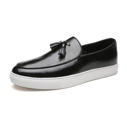 Men's Italian Cologne Leather Loafers