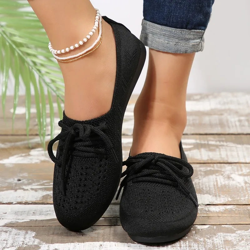 Women's Sophia Lace-up Flats