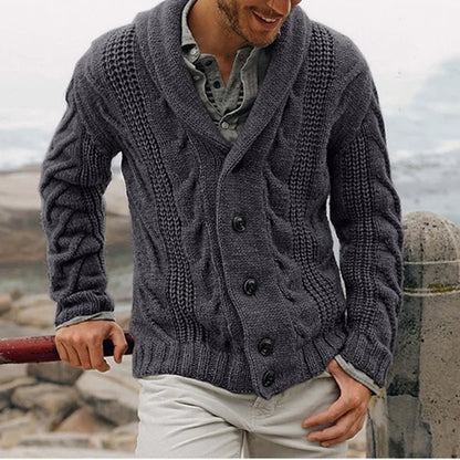 Heritage Cable-Knit Cardigan