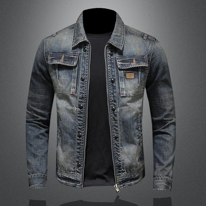 Midnight Fade Classic Denim Jacket