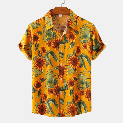 Men's Sunflower Casual Shirt