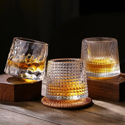 Montreal Rotating Whiskey Glasses