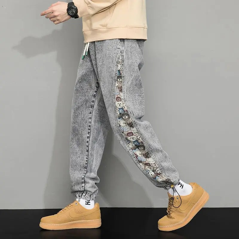 Men's Bear Denim Joggers