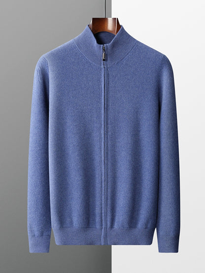 Celestial Cashmere Zip-Up