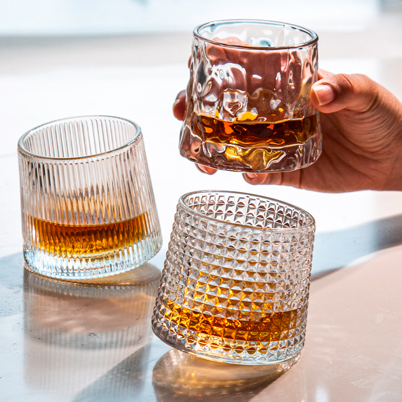 Montreal Rotating Whiskey Glasses