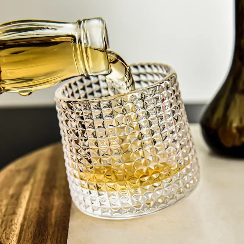 Montreal Rotating Whiskey Glasses