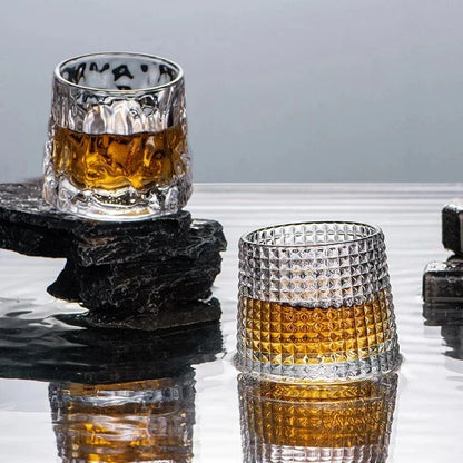 Montreal Rotating Whiskey Glasses