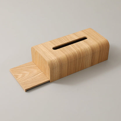 Oak Wooden Tissue Box